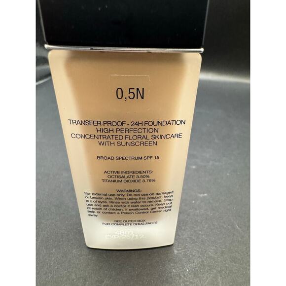 NWT FULL SIZE Dior Forever Foundation- Shade 0.5N- Exp12/25 NO BOX - Picture 4 of 6